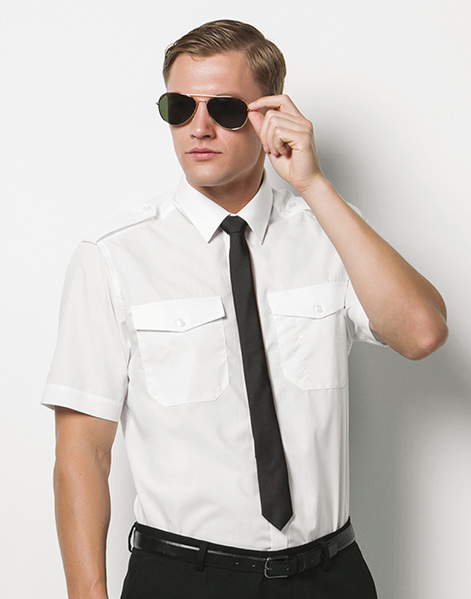 KK133 Pilot shirt short sleeved Image 1