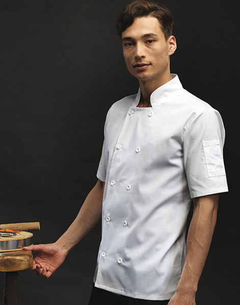 PR656 Short Sleeved Chef’S Jacket Image 1